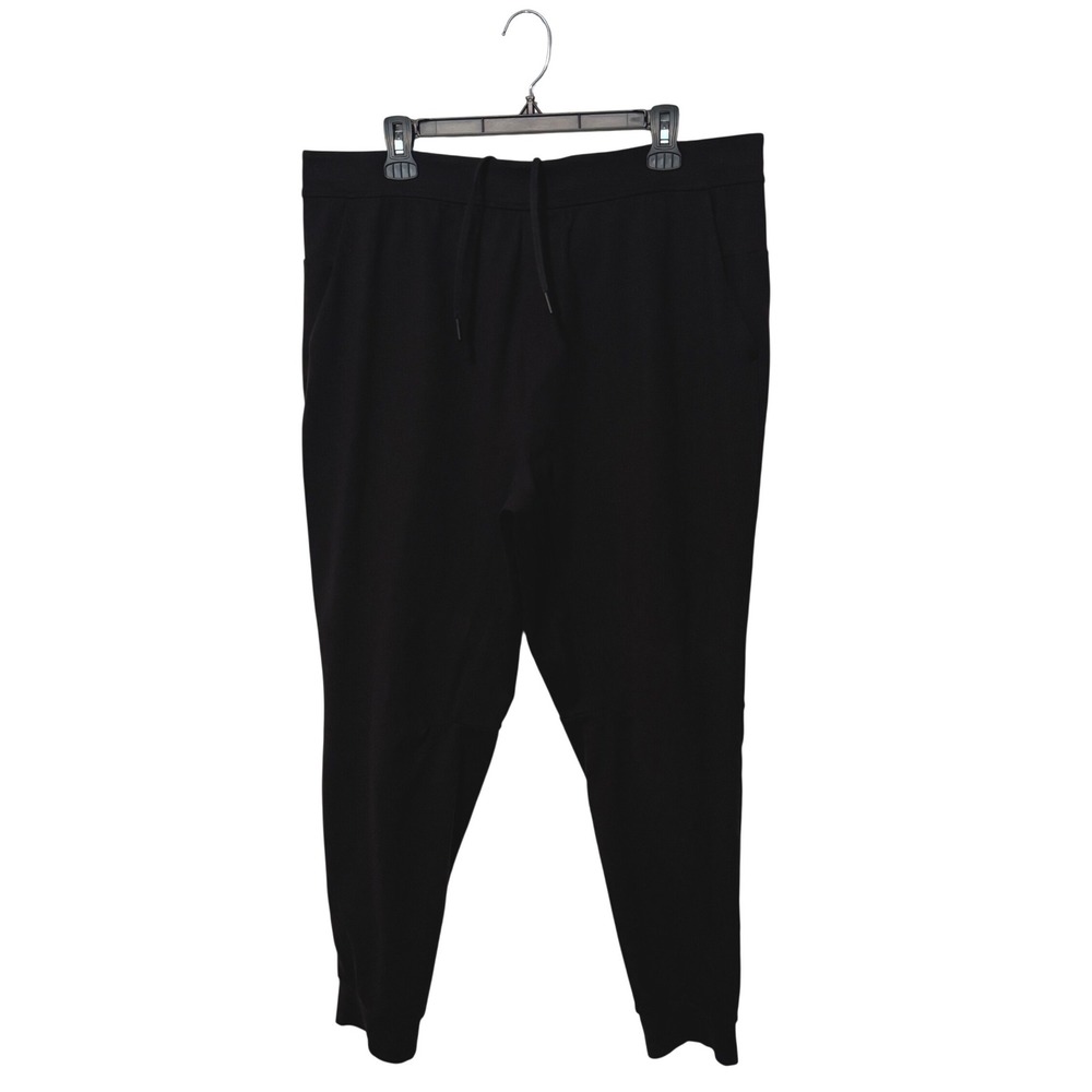 Lululemon Intent Jogger Pants Mens XXL Black French Terry Tapered Sweatpants